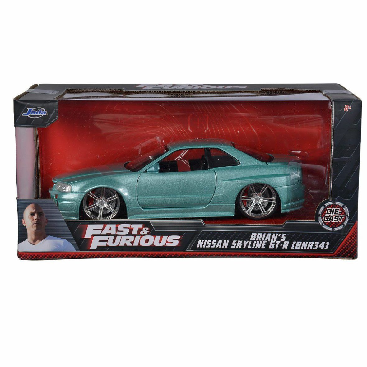 253203066 Hızlı ve Öfkeli 2002 Nissan Skyline 1:24 – Simba