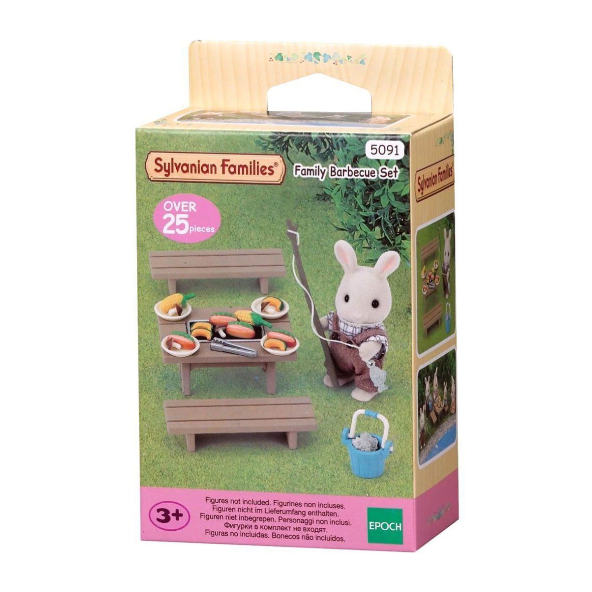 5091 Sylvanian Families Aile Barbekü Seti – figürler ayrı satılır +3 yaş