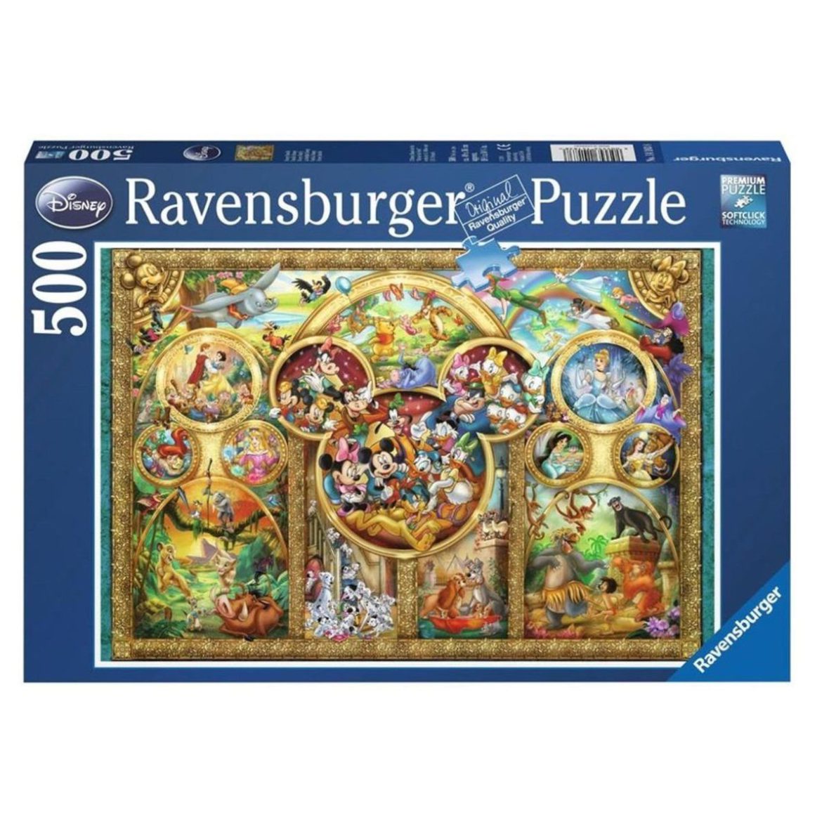 141838 Ravensburger Disney Family 500 Parça Puzzle