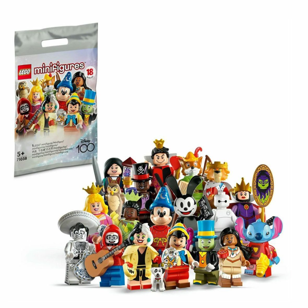 71038 LEGO® Minifigür Disney 1 Mini Figür +5 yaş