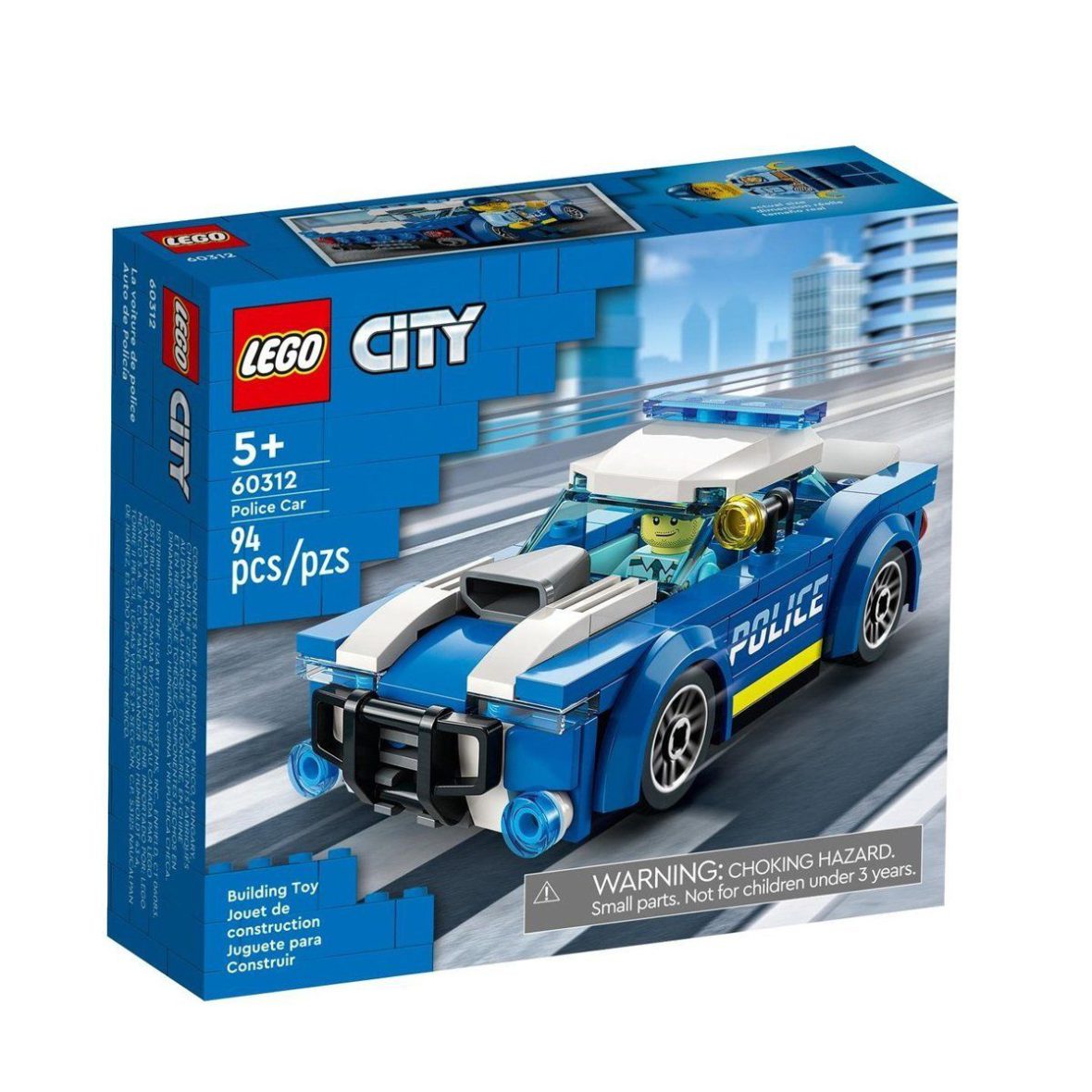 60312 LEGO® City – Polis Arabası, 94 parça, +5 yaş