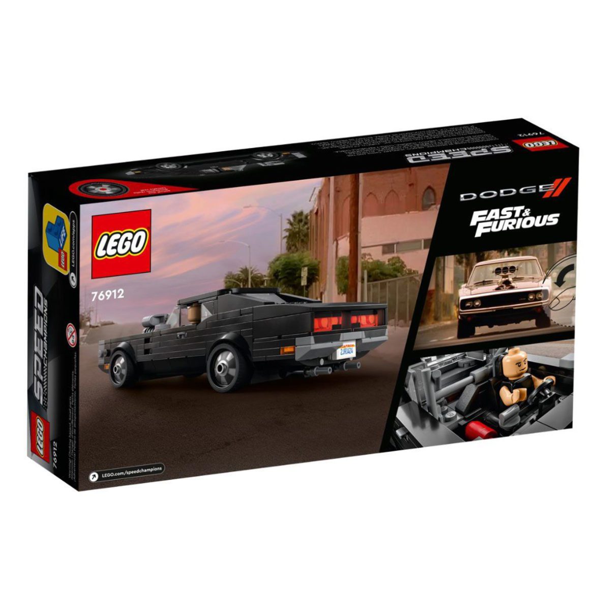 76912 LEGO® Speed Champions – Fast&Furius 1970 Dodge Charger 345 parça +8 yaş Özel Fiyatlı Ürün