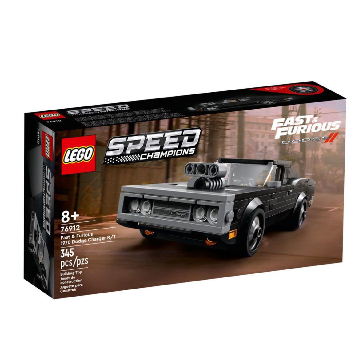 76912 LEGO® Speed Champions – Fast&Furius 1970 Dodge Charger 345 parça +8 yaş Özel Fiyatlı Ürün