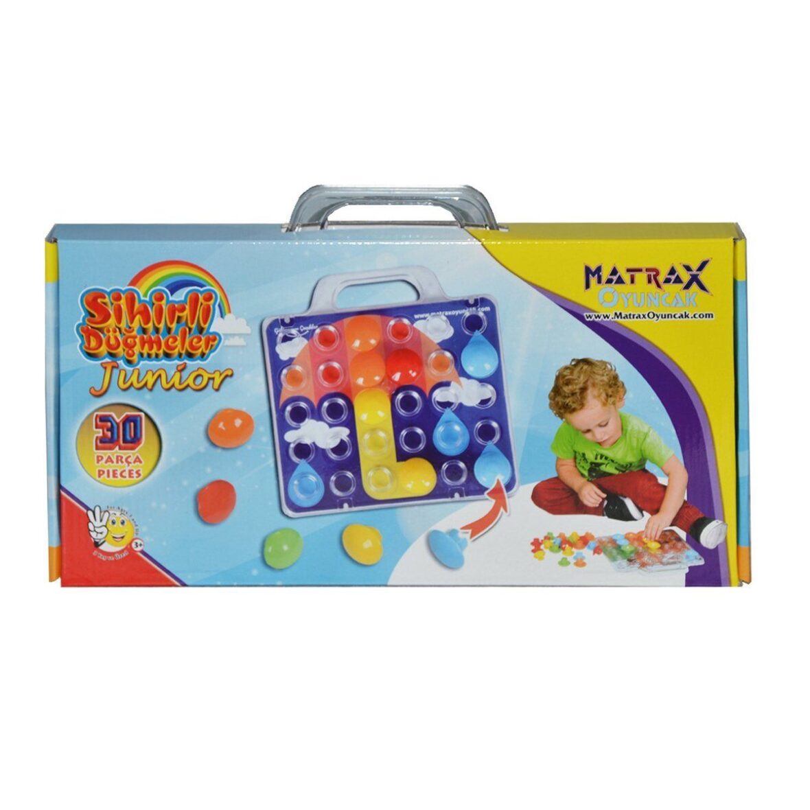 039 Matrax, Sihirli Düğmeler – Junior , 30 parça