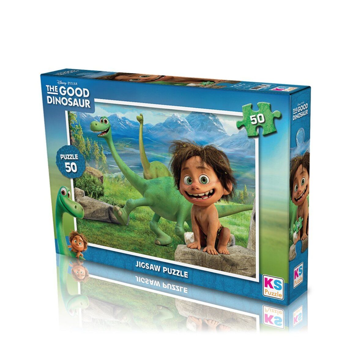 GD709 The Good Dinosaur 50 Parça Çocuk Puzzle -KS Puzzle