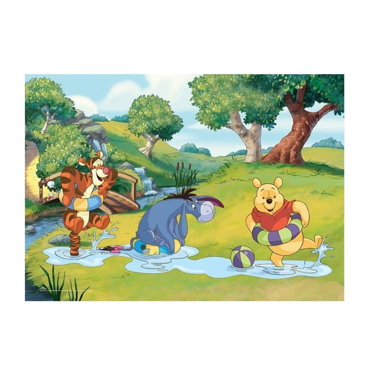 WN709 Winnie The Pooh 50 Parça Çocuk Puzzle -KS Puzzle