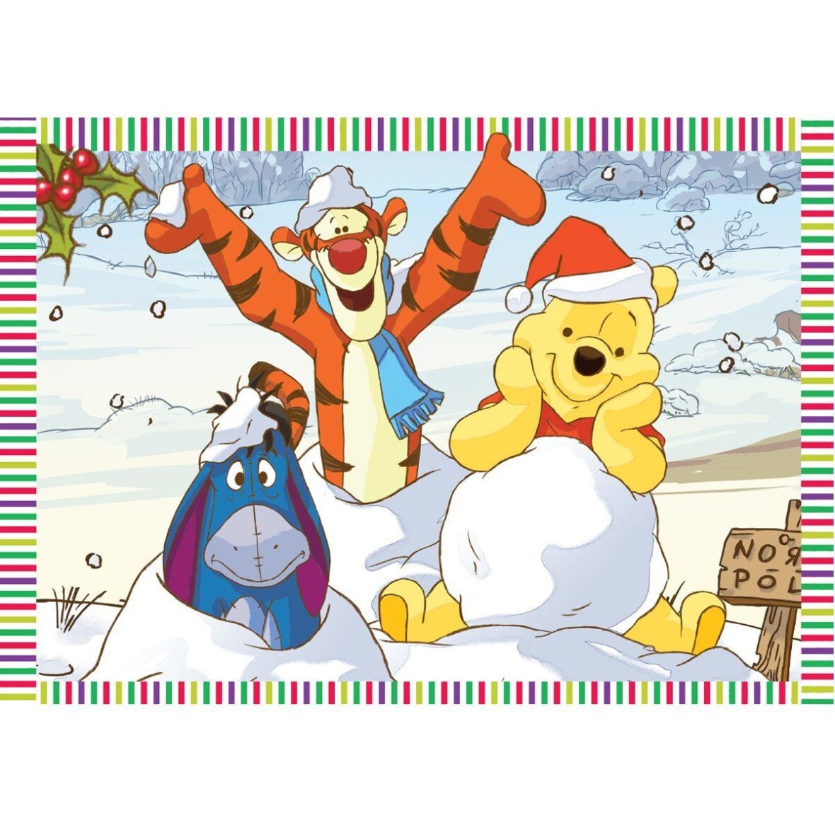 WN714  KS, Winnie The Pooh, 100 Parça Puzzle