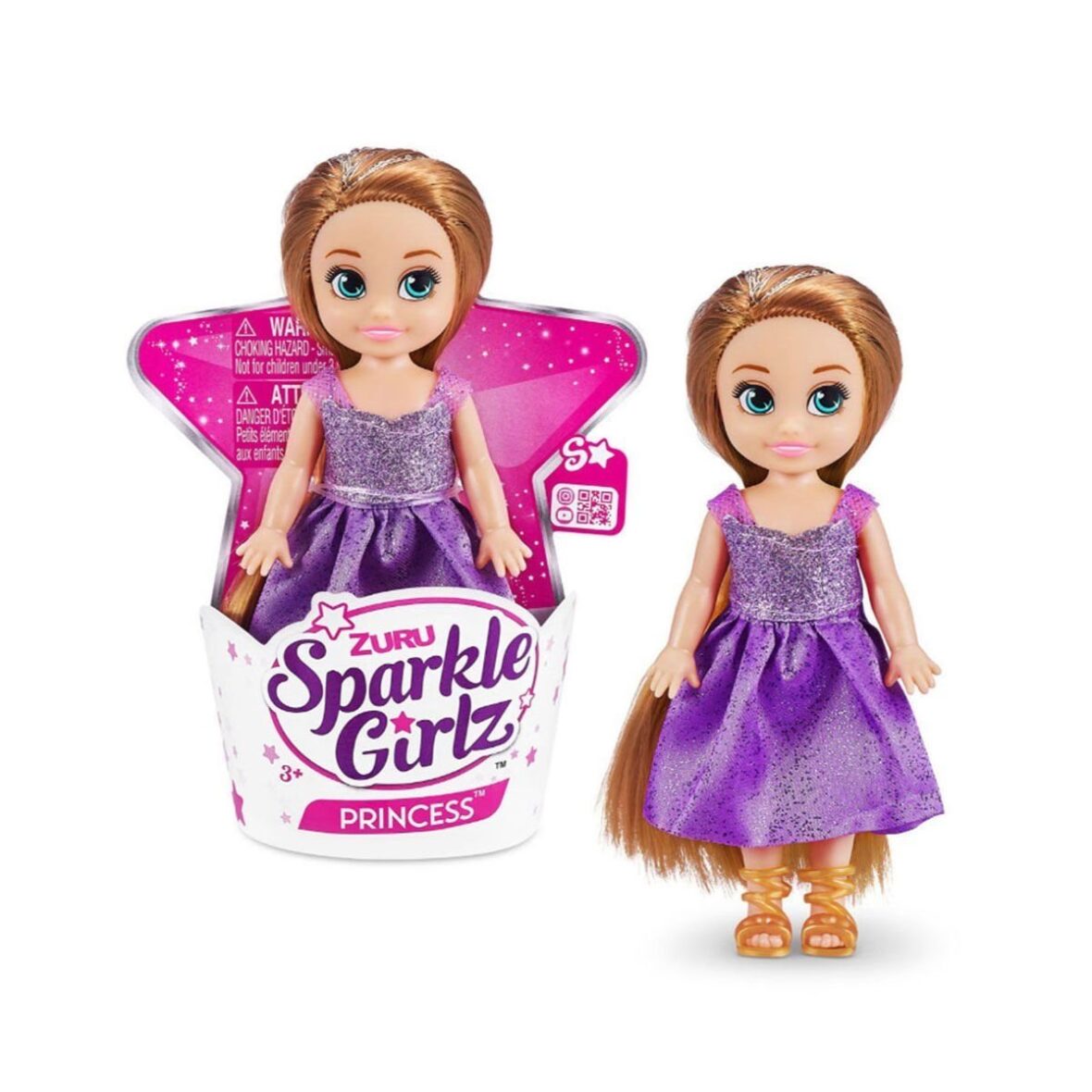 PAK00000 Sparkle Girlz 12cm Prenses Cupcake – 10015TQ3