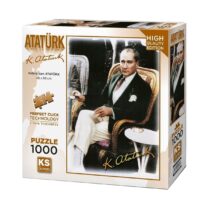 20060 Kahve İçen Atatürk 500 Parça Puzzle -KS Puzzle