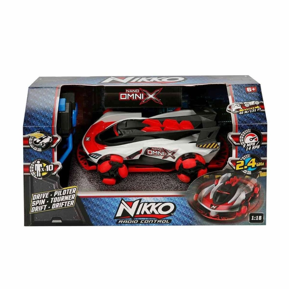 10200 Nano OmniX Uzaktan Kumandalı Araba 1:18 -Sunman