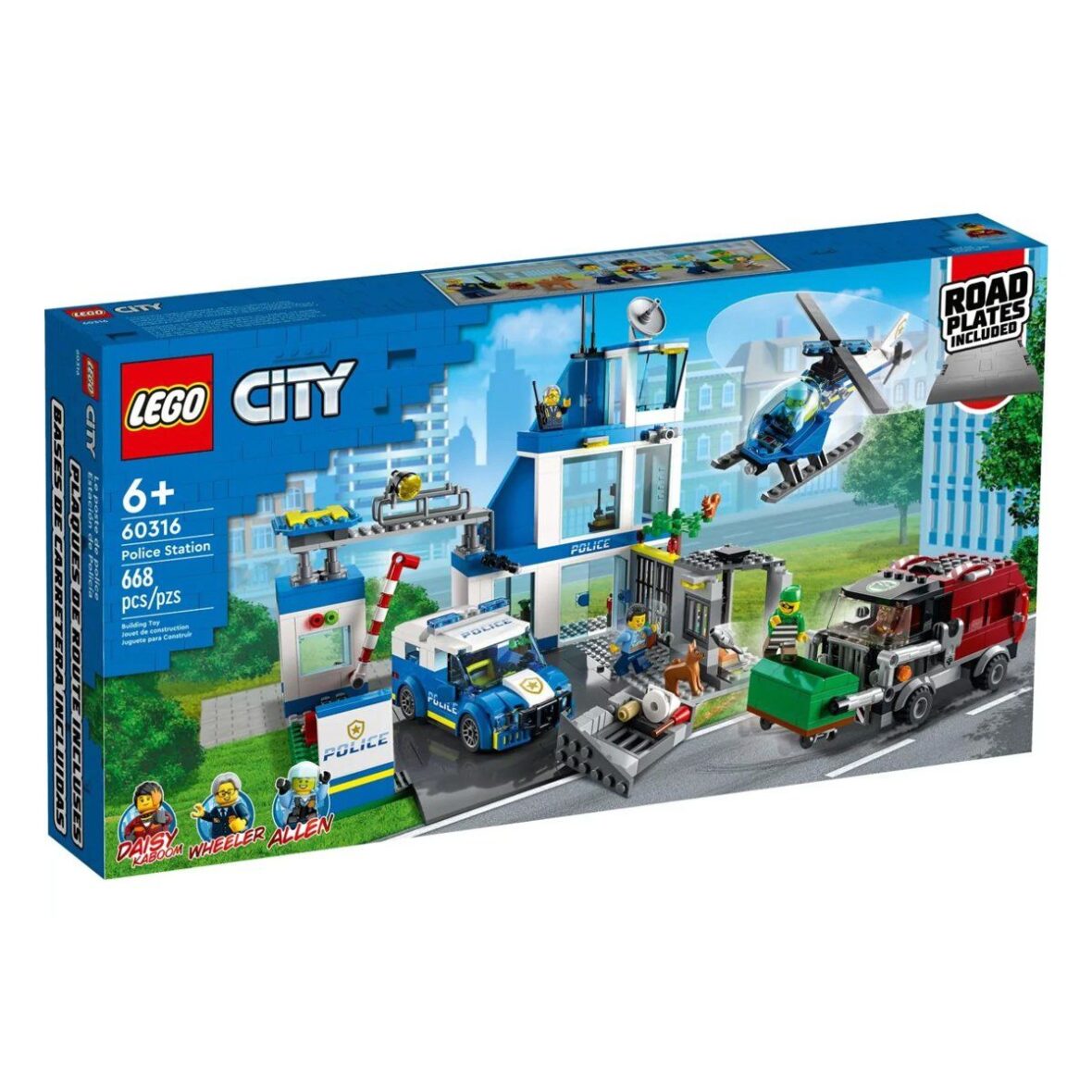 60316 Lego City – Polis Merkezi 668 parça +6 yaş