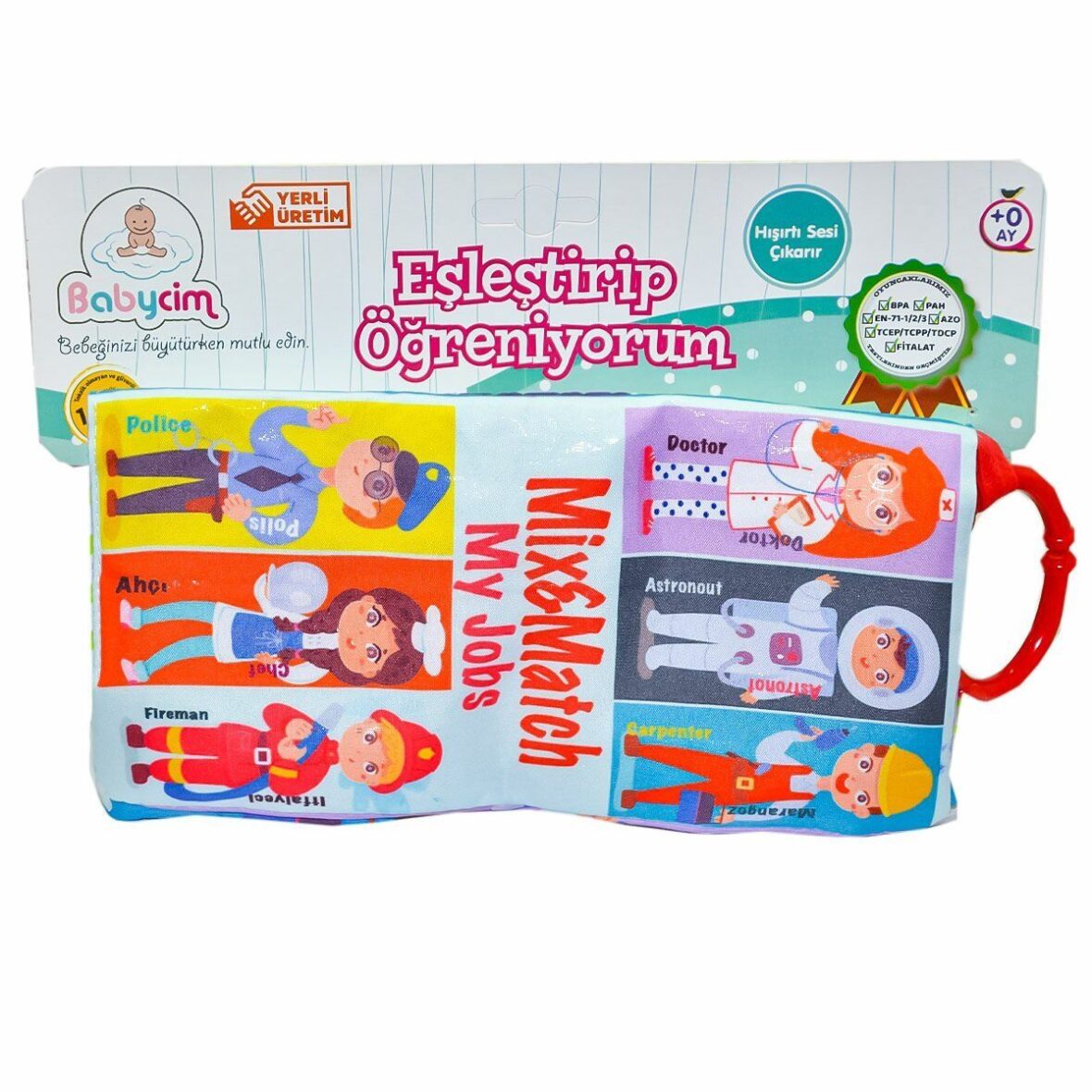 URT003-20 Eşleştirip Öğreniyorum Meslekler – Birlik Toys