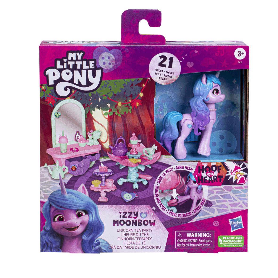 F6112 My Little Pony Izzy Moonbow Unicorn Çay Partisi