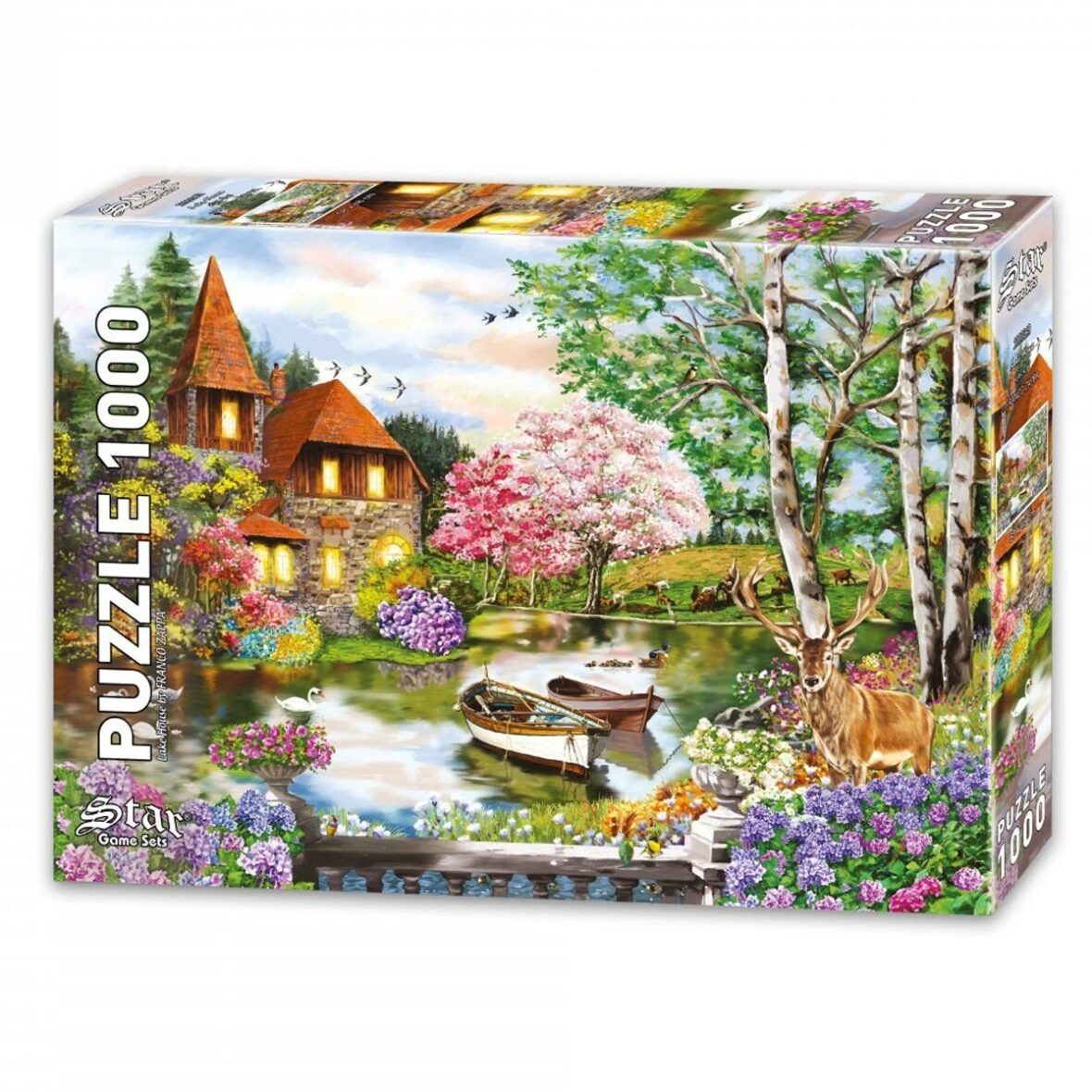 1100349 Göl Evi 1000 Parça Puzzle -Star