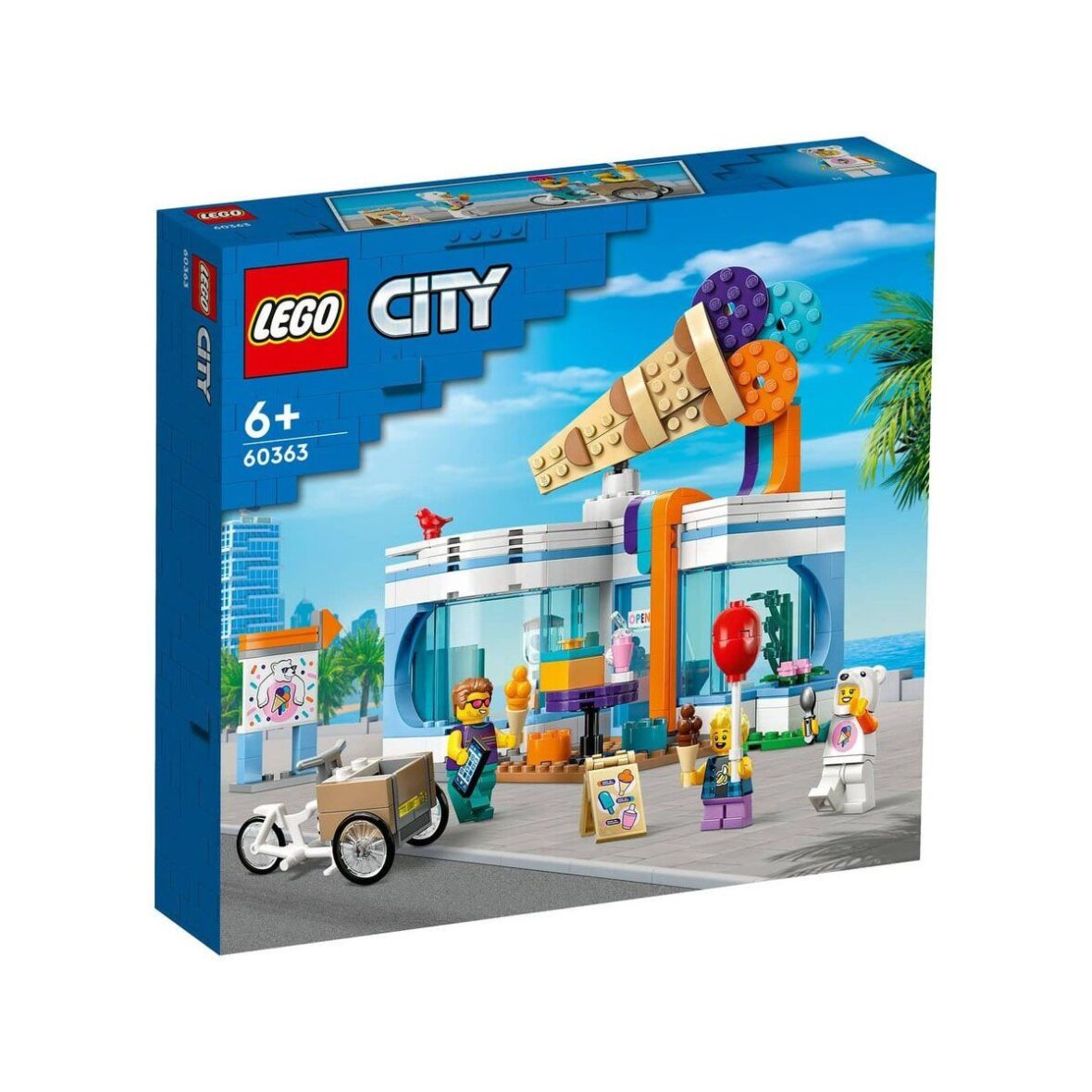 60363 LEGO® City – Dondurma Dükkanı 296 parça +6 yaş