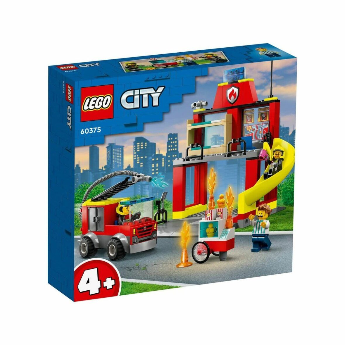 60375 LEGO® City – İtfaiye Merkezi ve İtfaiye Kamyonu 153 parça +4 yaş