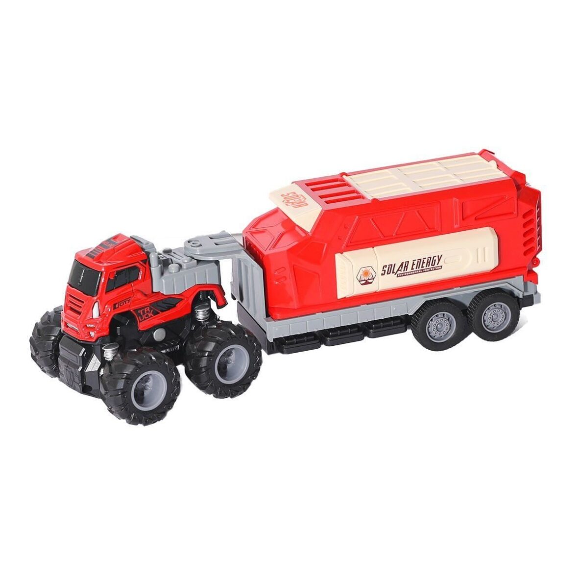 KLX600-376 Sürtmeli Die Cast 4×4 Kapalı Kasa Enerji Tırı -Vardem