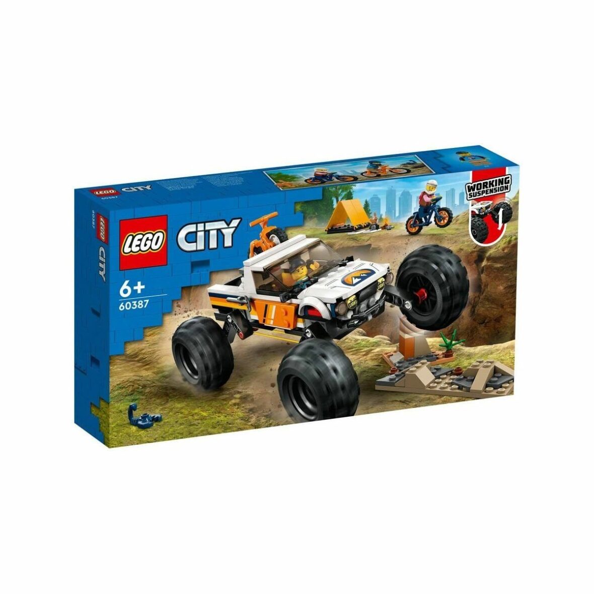 60387 LEGO® City – 4×4 Arazi Aracı Maceraları 252 parça +6 yaş