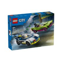 60415 LEGO® City Polis Arabası ve Spor Araba Takibi 213 parça +6 yaş