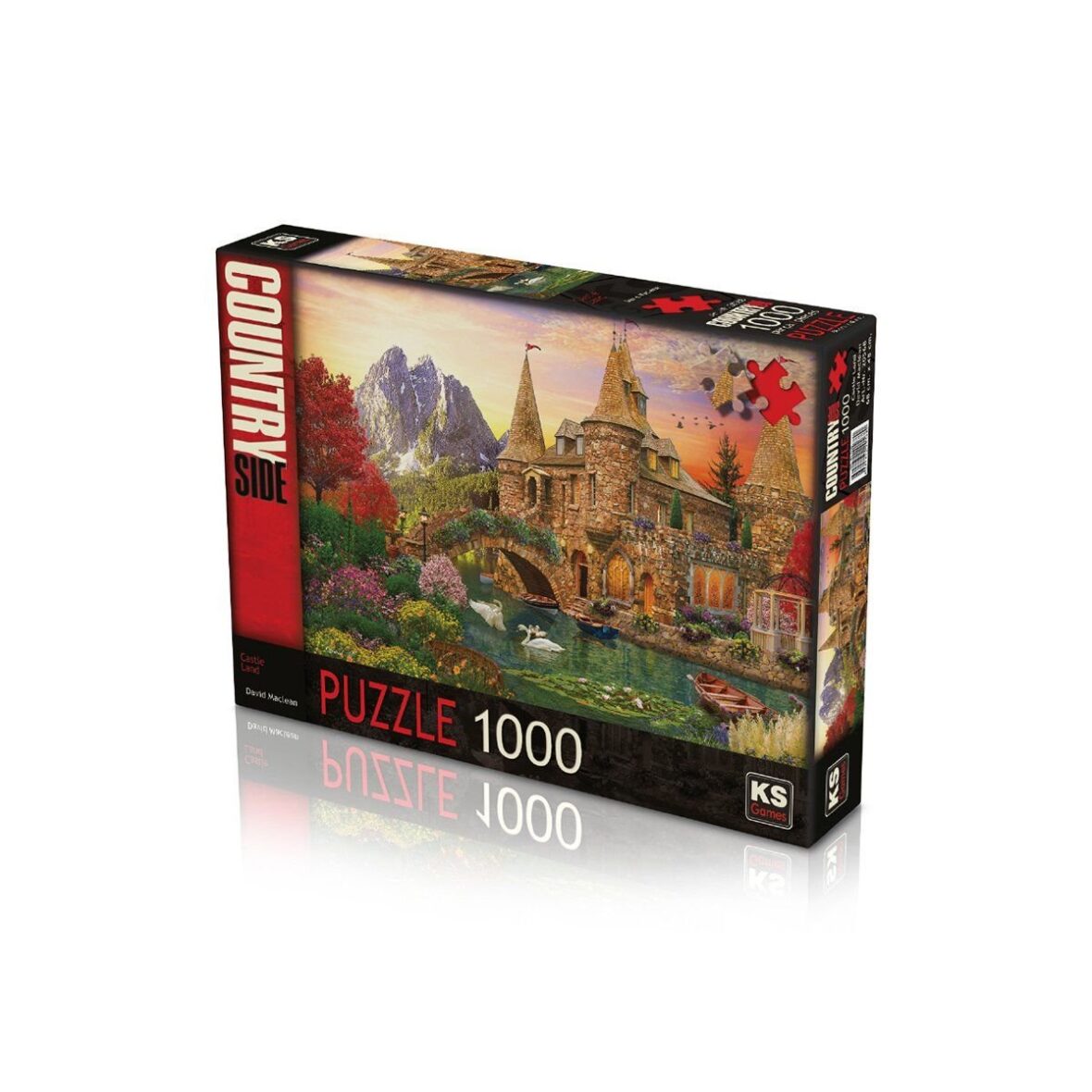 20568 Castle Land 1000 Parça Puzzle -KS Puzzle