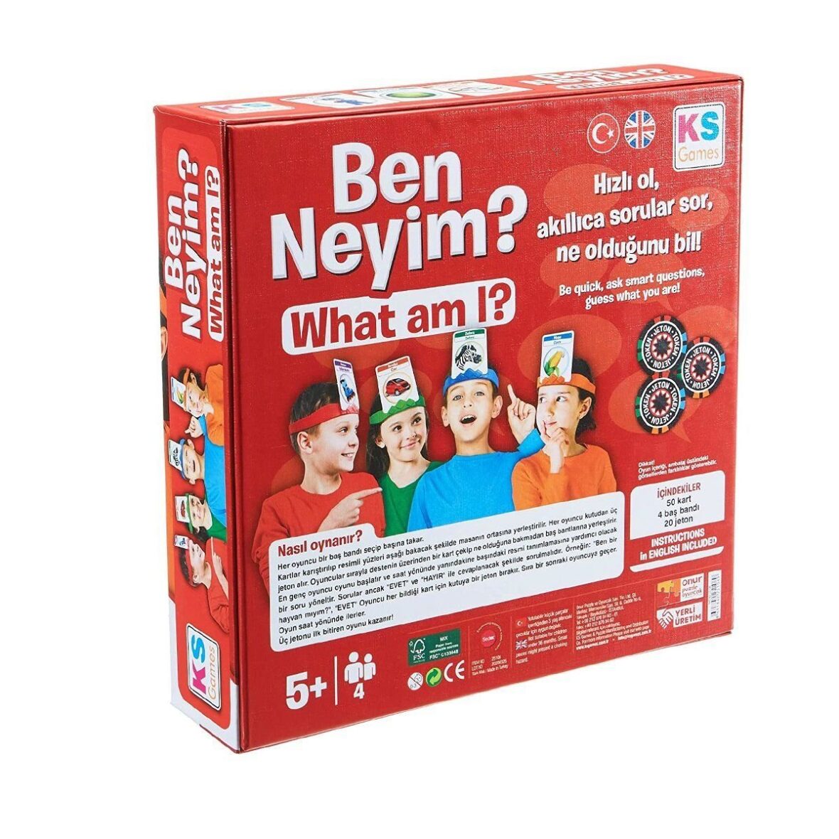 Ben Neyim? – What I Am? / +5 yaş