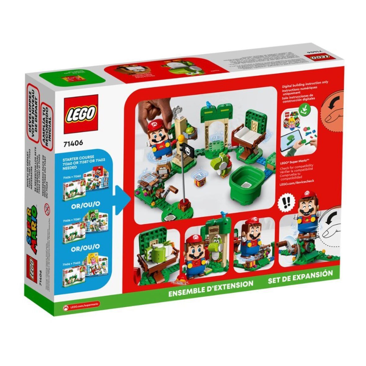 71406 LEGO® Super Mario Yoshi’nin Hediye Evi Ek Macera Seti 246 parça +6 yaş