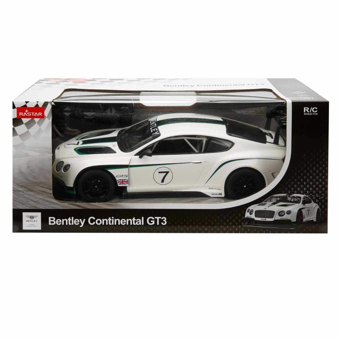 1070600 Bentley Continental GT3 2.4 GHZ. Işıklı Beyaz – Sunman