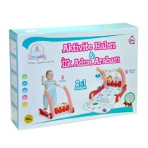 E0634 Aktivite Halısı&İlk Adım Arabası -Pembe