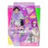 HHN07 Barbie Extra - Mor Botlu Bebek