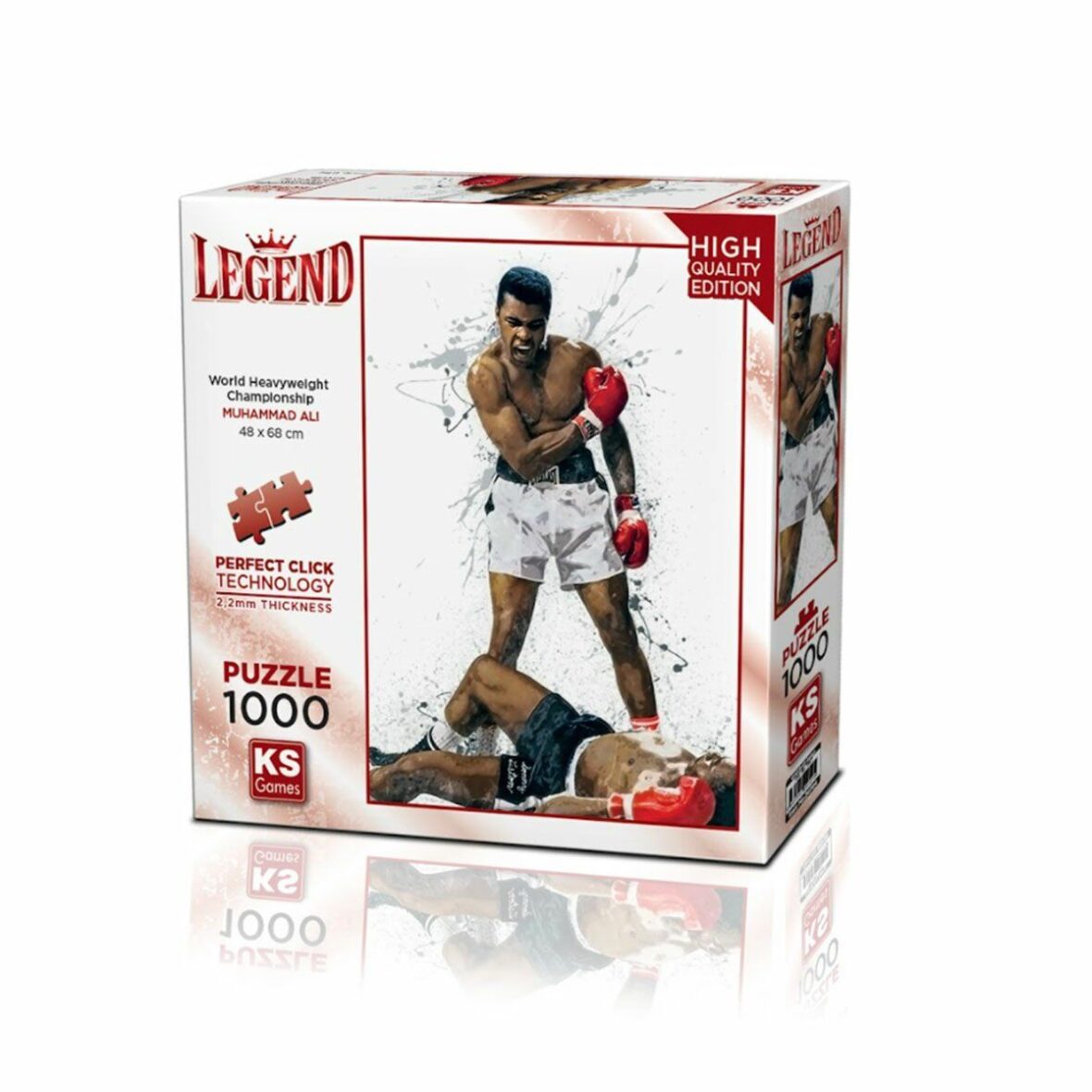 20724 Muhammed Ali 1000 Parça Puzzle -Ks Puzzle