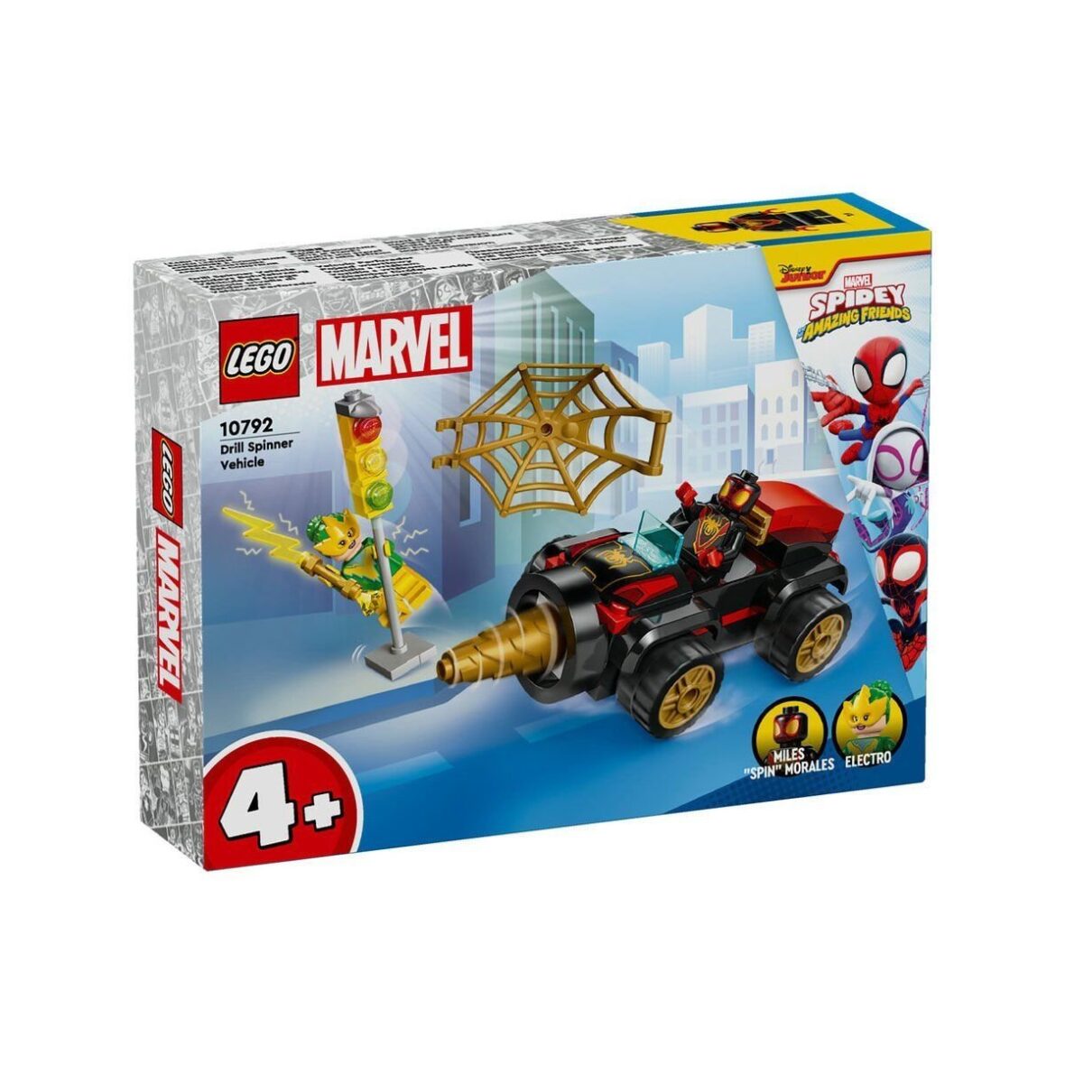 10792 Lego Marvel Spidey – Spidey Drill Spinner  58 parça +4 yaş