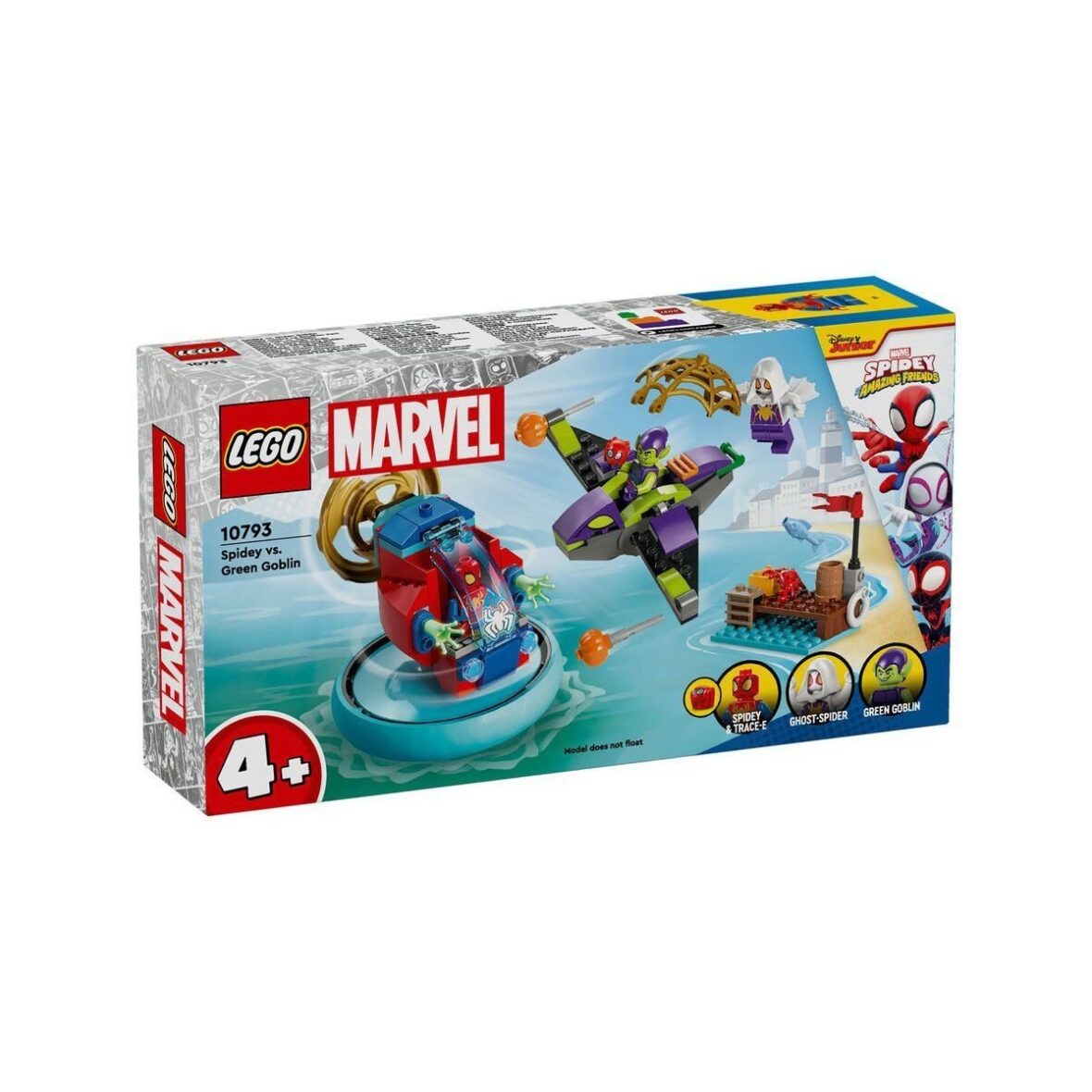 10793 Lego Marvel Spidey – Spidey Green Gobline Karşı 84 parça +4 yaş