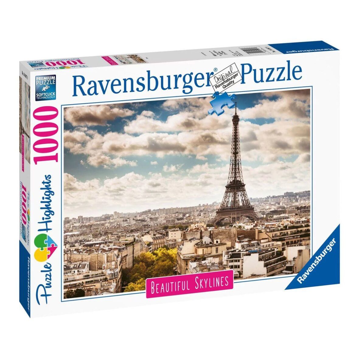 140879 Ravensburger, Paris 1000 Parça Puzzle