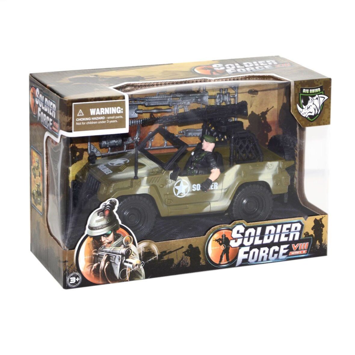 10944 Mega, Soldier Force Askeri Jeep  3109-44