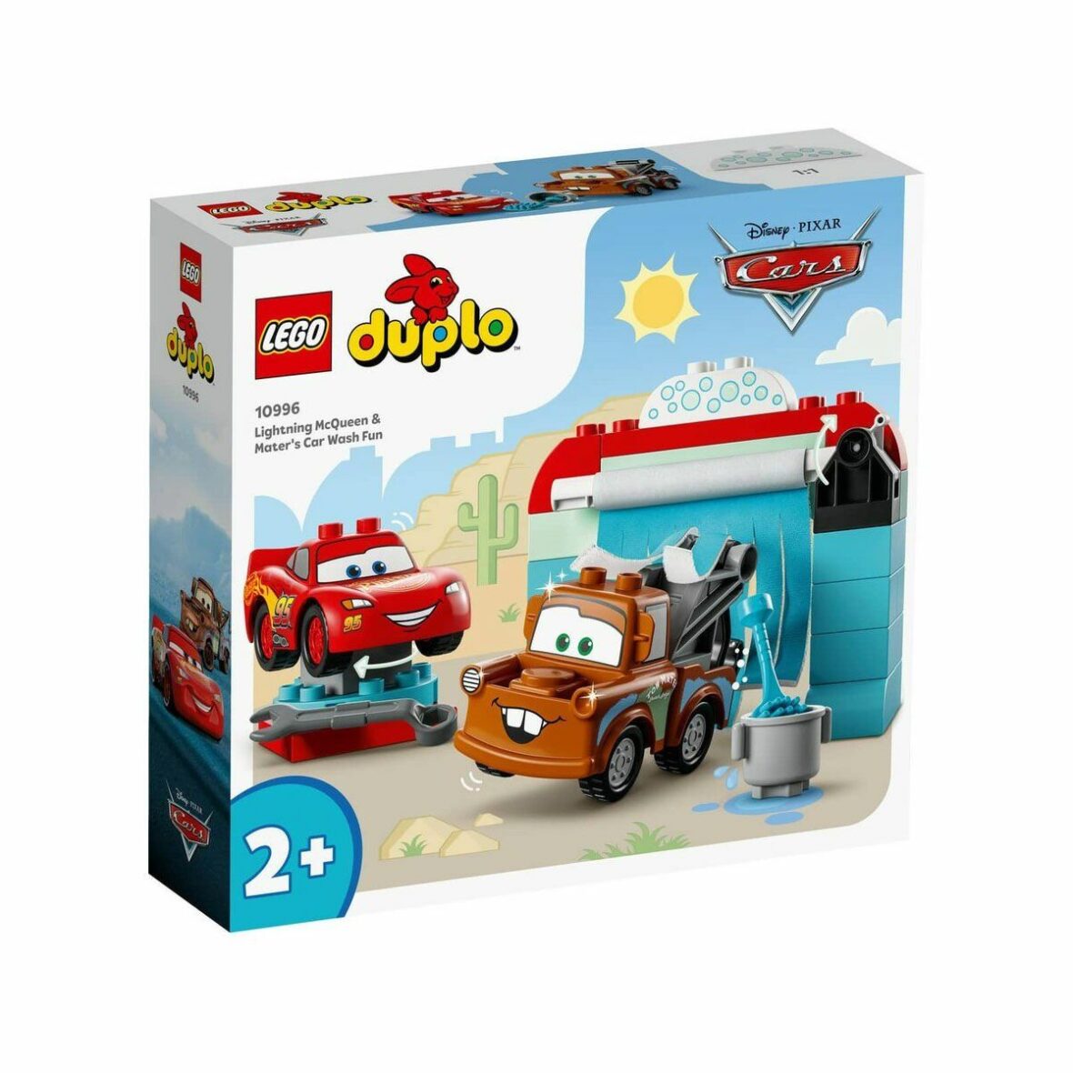 10996 Lego Duplo – Şimşek McQueen ve Materin Oto Yıkama Eğlencesi 29 parça+2 yaş