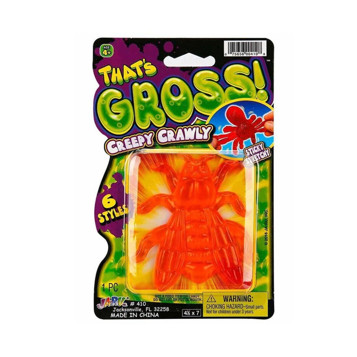 0410 Streç Gross Creepy Crawly Esnek Böcekler -Sunman