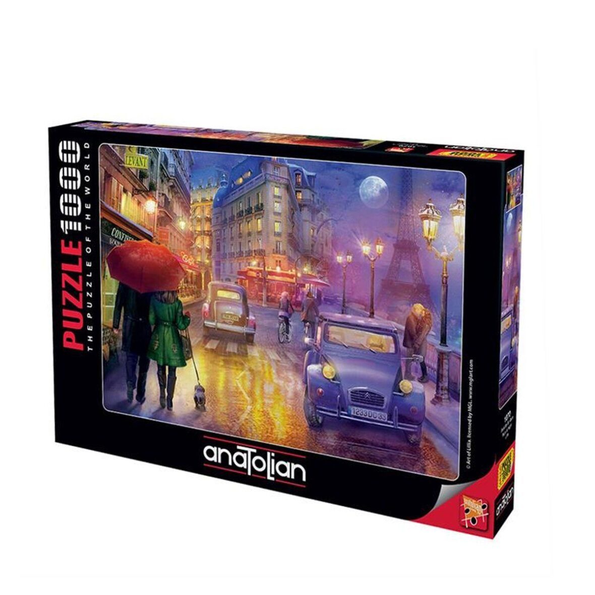 1070 Paris’te Bir Gece 1000 parça Puzzle -Anatolian