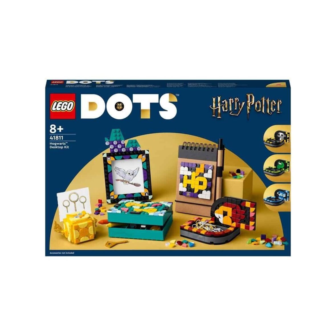 41811 LEGO® Dots – Harry Potter™ Hogwarts™ Masaüstü Seti 856 parça +8 yaş