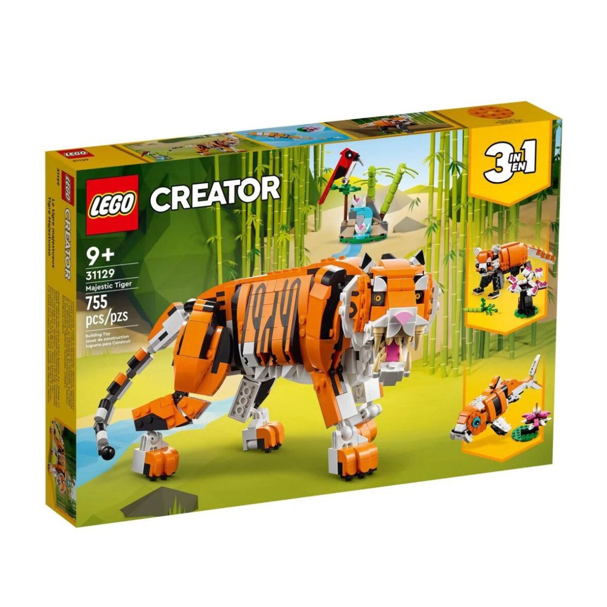 31129 Lego Creator 3in1 – Görkemli Kaplan 755 parça +9 yaş