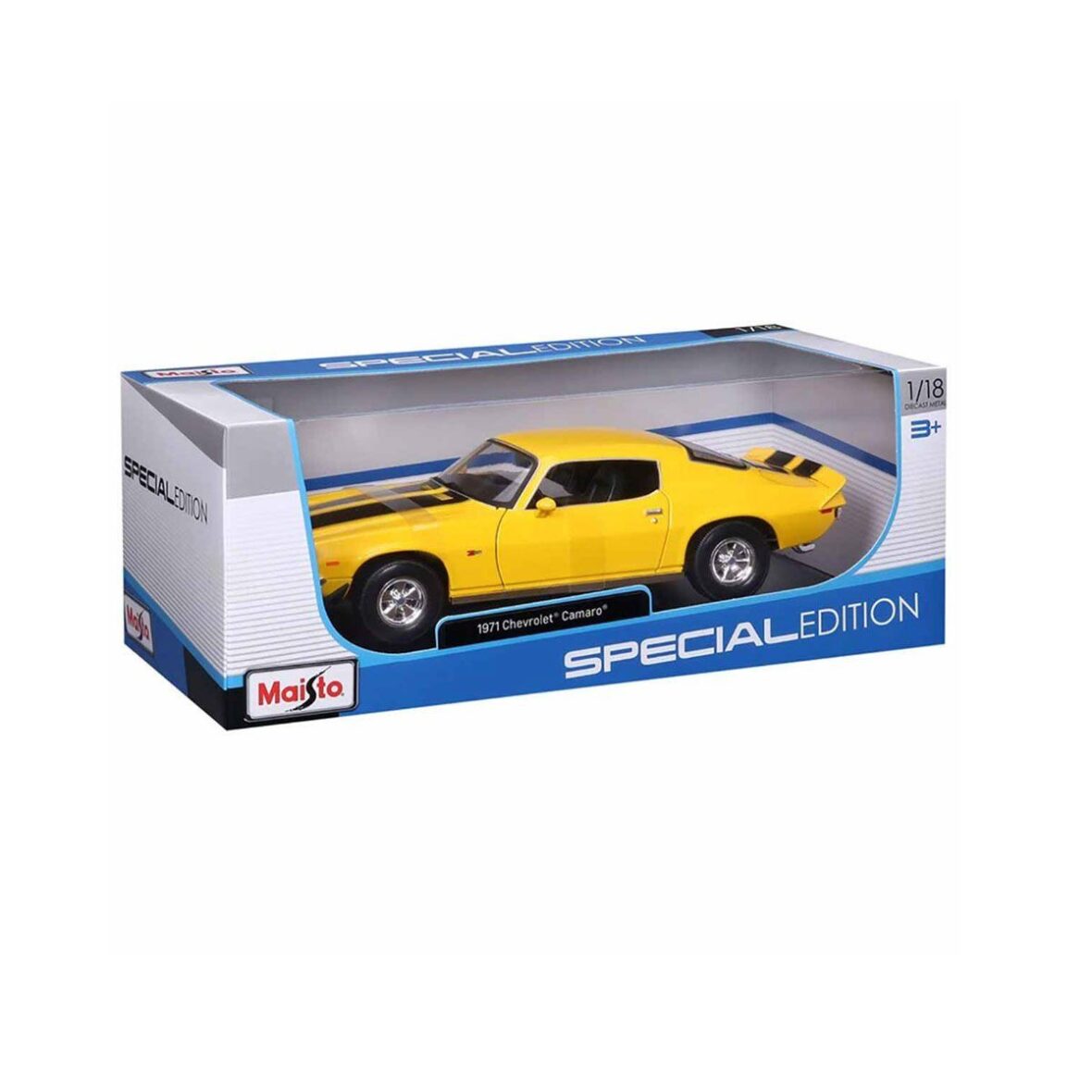 MAIS 31131 1971 Chevrolet Camaro Model Araba 1:18  -Necotoys