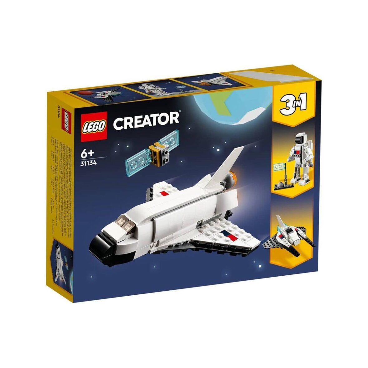 31134 Lego Creator 3in1 – Uzay Mekiği 144 parça +6 yaş