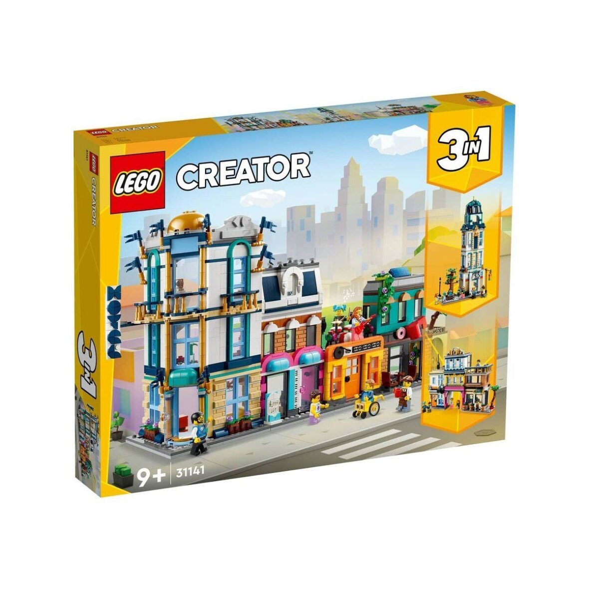 31141 Lego Creator 3ü1 arada Ana Cadde 1459 parça +9 yaş