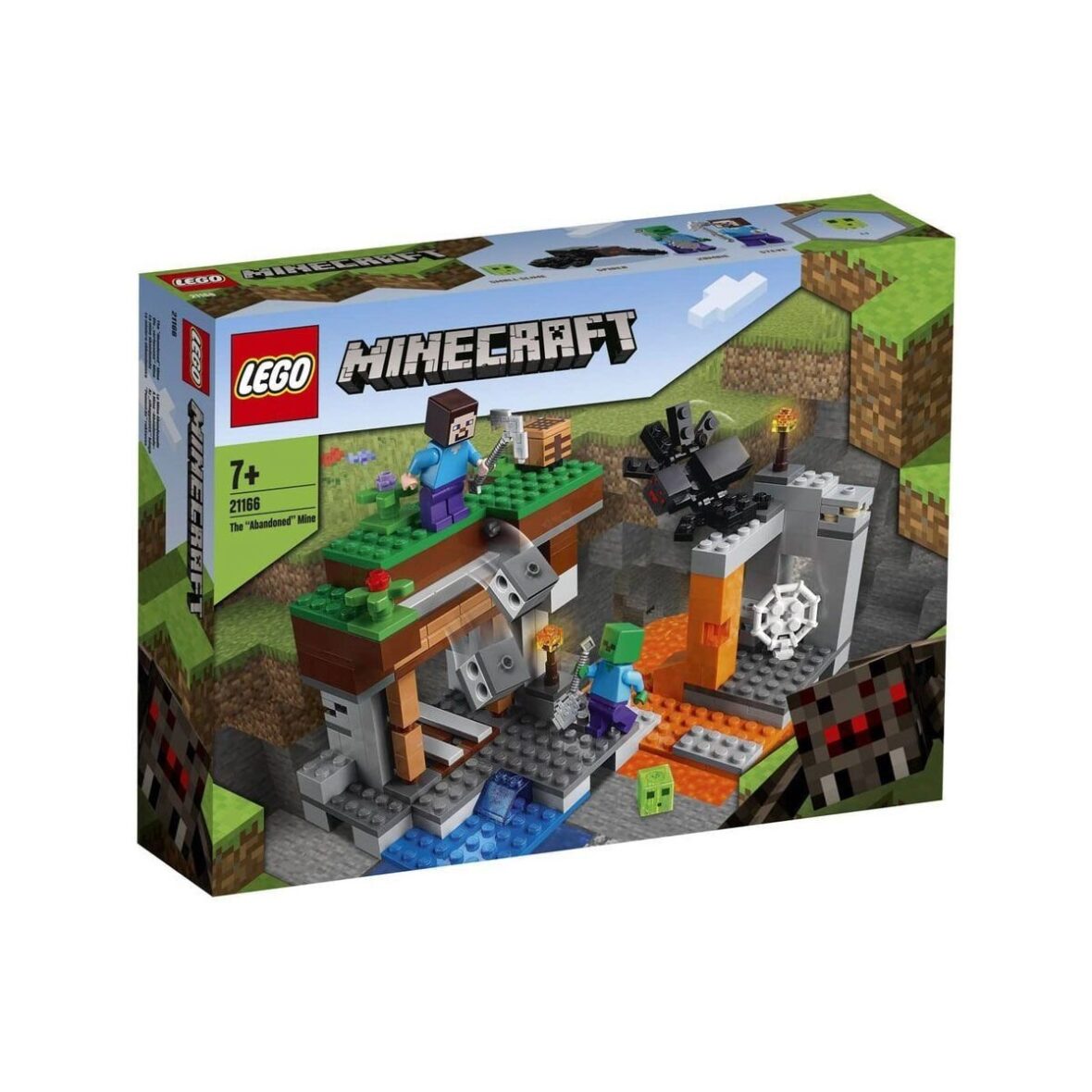 21166 Lego Minecraft Terkedilmiş Maden 248 parça +7 yaş