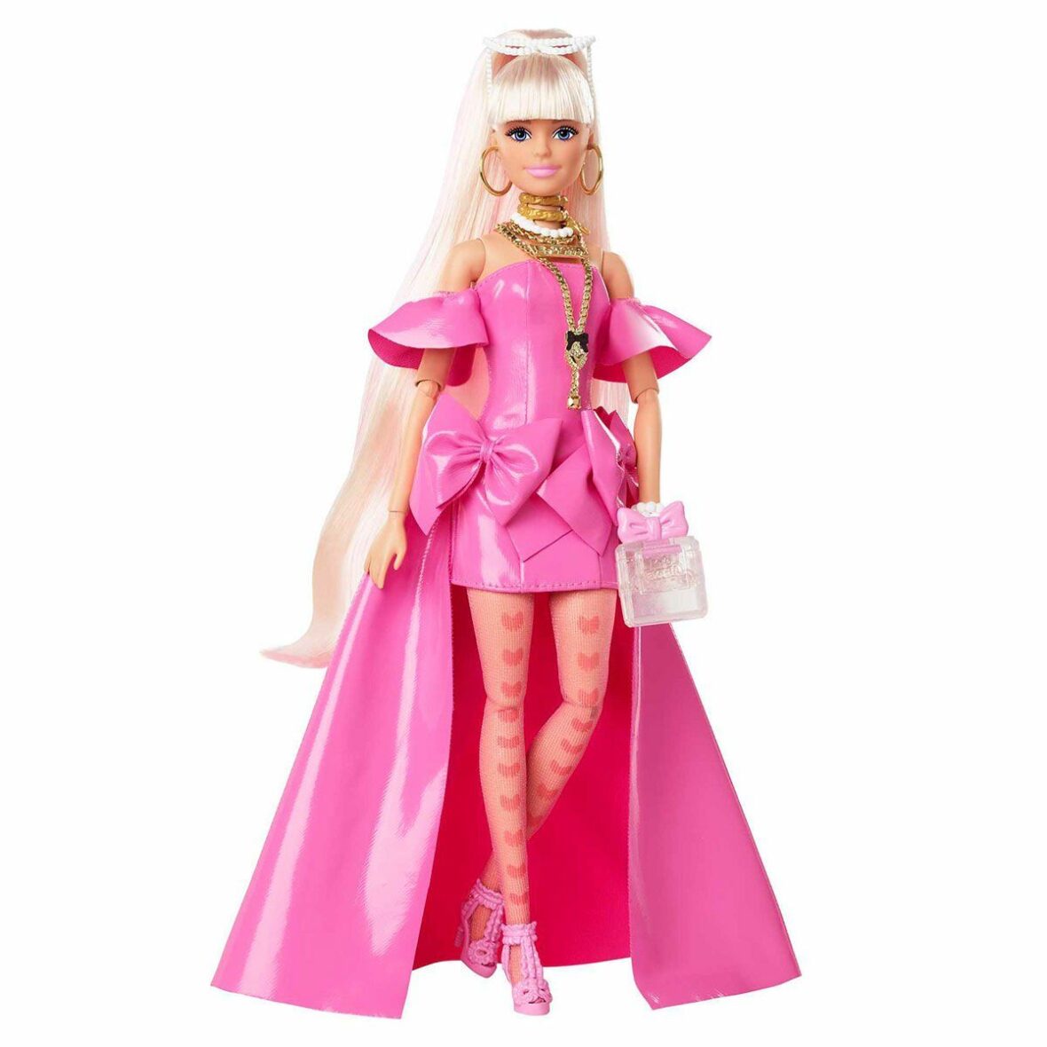 HHN12 Barbie Extra Fancy – Pembe Kostümlü Bebek