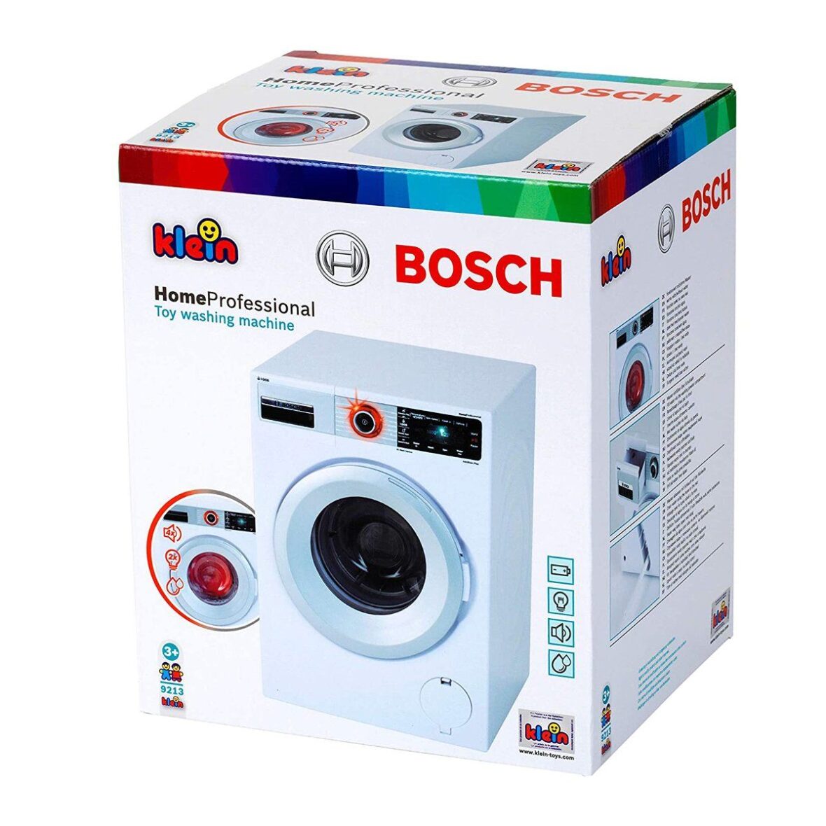 9213 Bosch Oyuncak Sesli Işıklı Çamaşır Makinesi