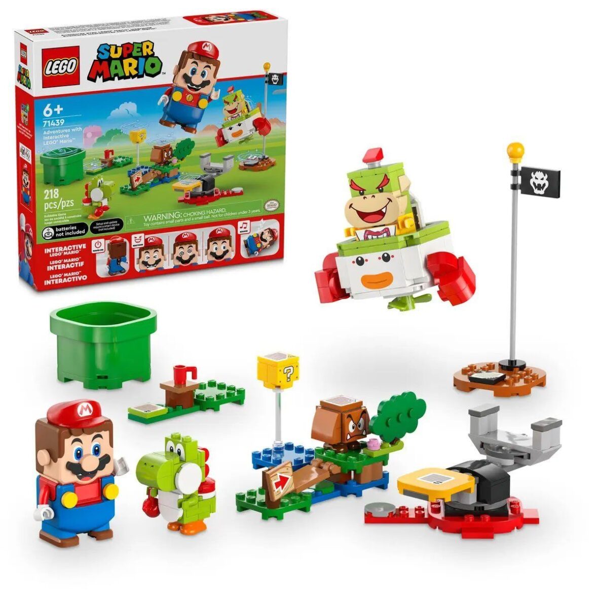 71439 Lego Super Mario ile Maceralar 218 parça +6 yaş