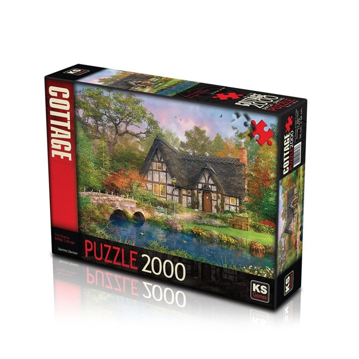 11479 The Stoney Bridge Cottage 2000 Parça Puzzle -KS Puzzle