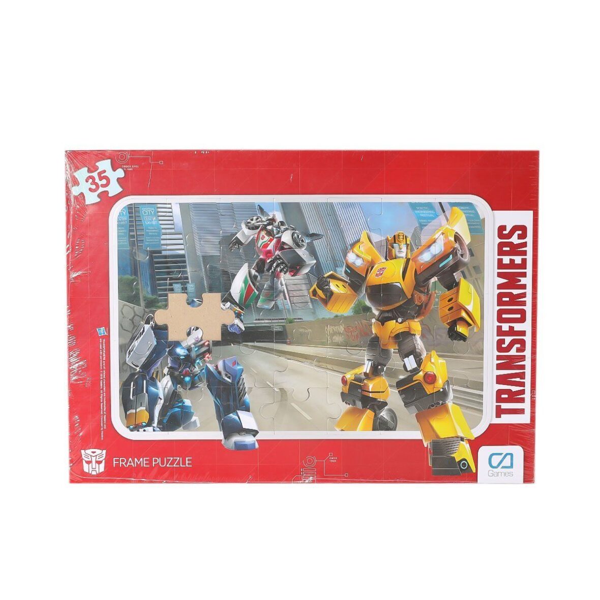 CAFRM-5016-5017 Transformers Frame Puzzle 35 Parça