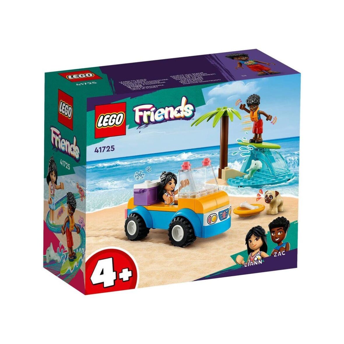 41725 Lego Friends – Plaj Arabası Eğlencesi 61 parça +4 yaş