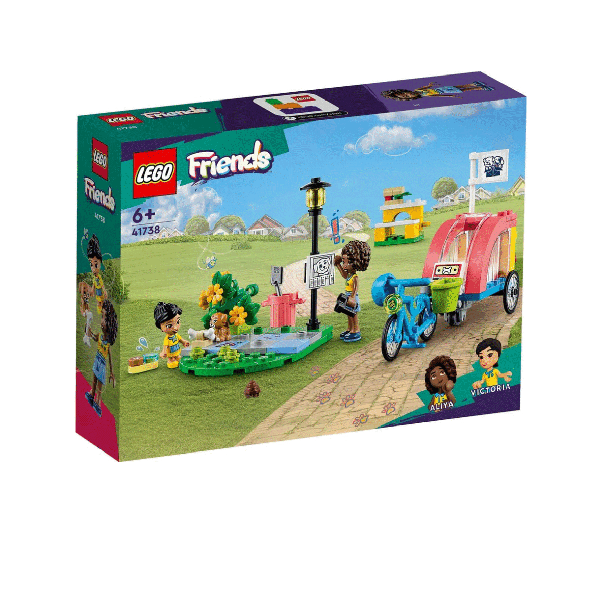 41738 LEGO® Friends – Köpek Kurtarma Bisikleti 125 parça +6 yaş